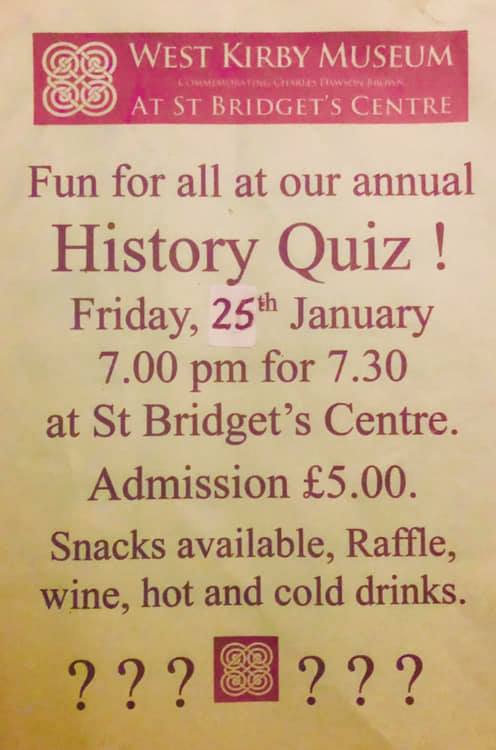 West Kirby Quiz