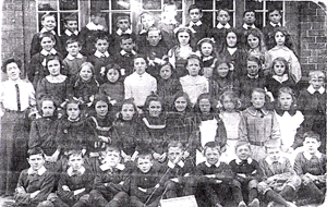 A St Bridget's School class photograph, 1910